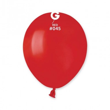 Palloncini Gemar 5" Rosso 045