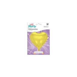 MYLAR CUORE 45 CM ORO LUCIDO 2