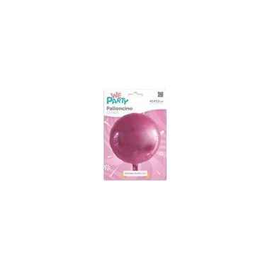 MYLAR TONDO/ROUND ROSA - 45 CM