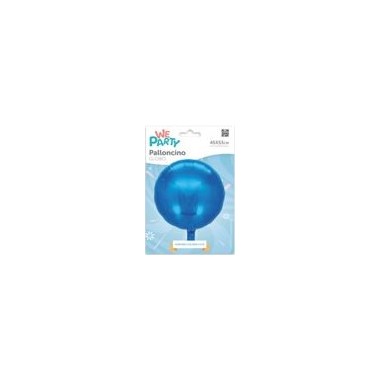 MYLAR TONDO/ROUND BLU  - 45 CM