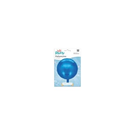 MYLAR TONDO/ROUND BLU  - 45 CM