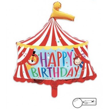 MYLAR TORTA  CIRCO 66 X 71