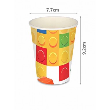 BICCHIERI 270 ml LEGO - 6 pz.