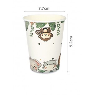 BICCHIERI 270 ml GIUNGLA - 6 pz.