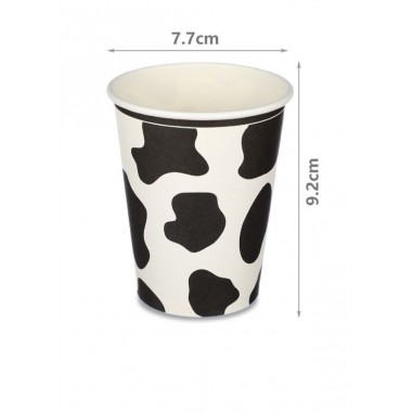 BICCHIERI 270 ml MUCCA - 6 pz.