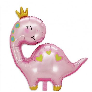 MYLAR DINOSAURO ROSA CM 67X96