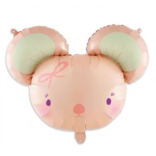 MYLAR  TOPOLINO ROSA CM 49X68