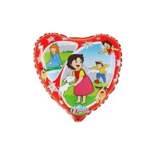 MYLAR HEIDI CUORE  - 45 CM