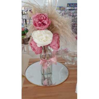 Box 12 pz. peonia rosa antico