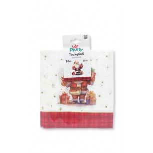 TOVAGLIOLI BABBO NATALE 33X33 16  PZ 2