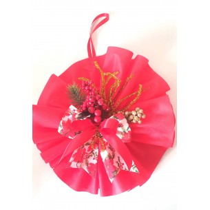 Coccarda  Natalizia dm 25 cm