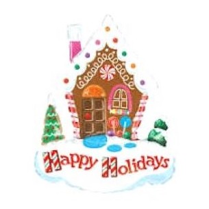 CASETTA NATALIZIA PAN DI ZENZERO 32 INCH