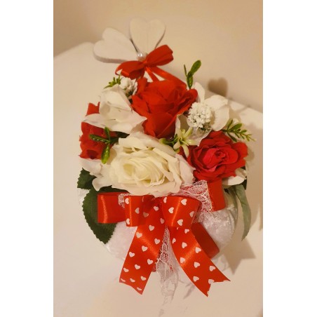 BON BON BIANCO CON CUORI