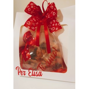 CUORE CON FOTO PERSONALIZZATA E CIOCCOLATINI 2