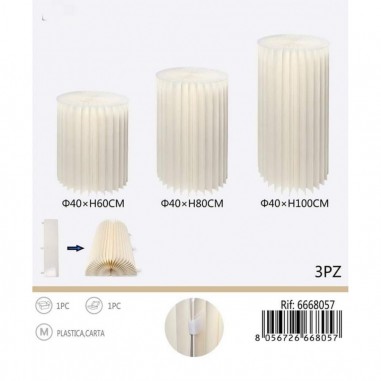 ALZATE ROSA  CARTA/PLASTICA