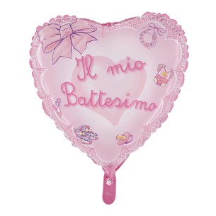 MINI SHAPE 9 INCH. BATTESIMO ROSA 2