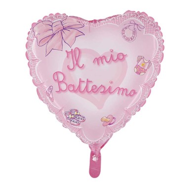 MINI SHAPE 9 INCH. BATTESIMO ROSA