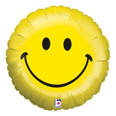 SMILEY FACE 18  - 45 CM