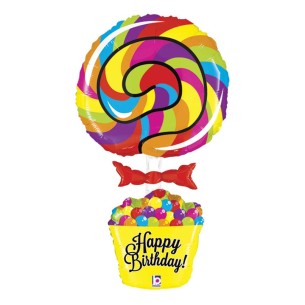 LOLLIPOP BIRTHDAY 40  - 102 CM
