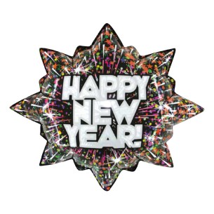 BURSTING NEW YEAR HOL. 32  81 CM